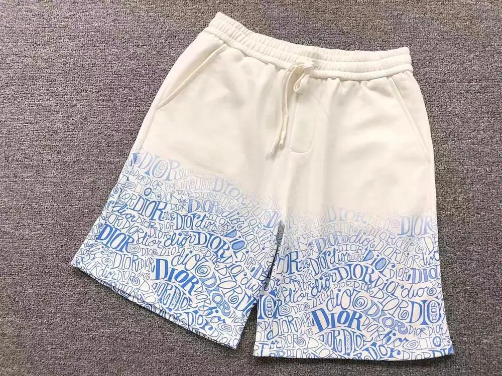 Dior Shorts Elastic Drawstring Logo-Print image 2