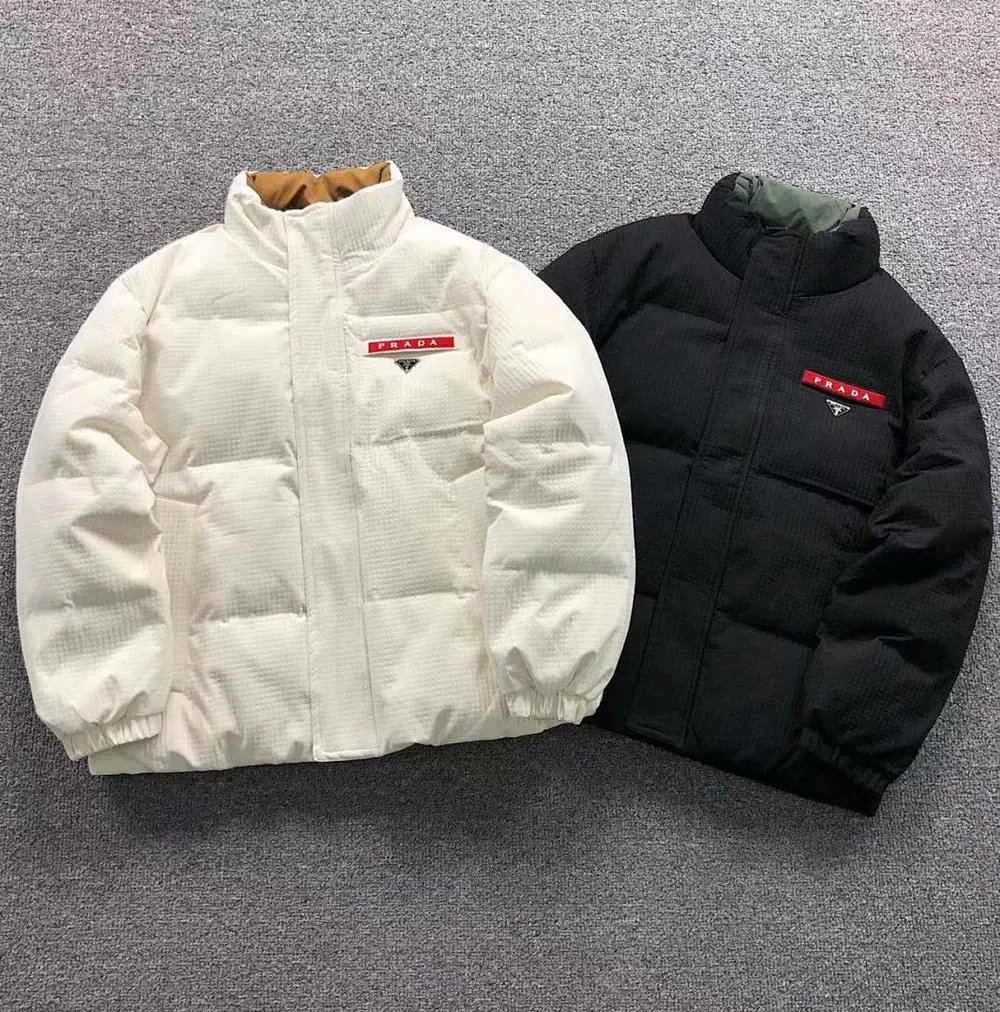 Prada stand collar down jacket — W2CFinds curated find