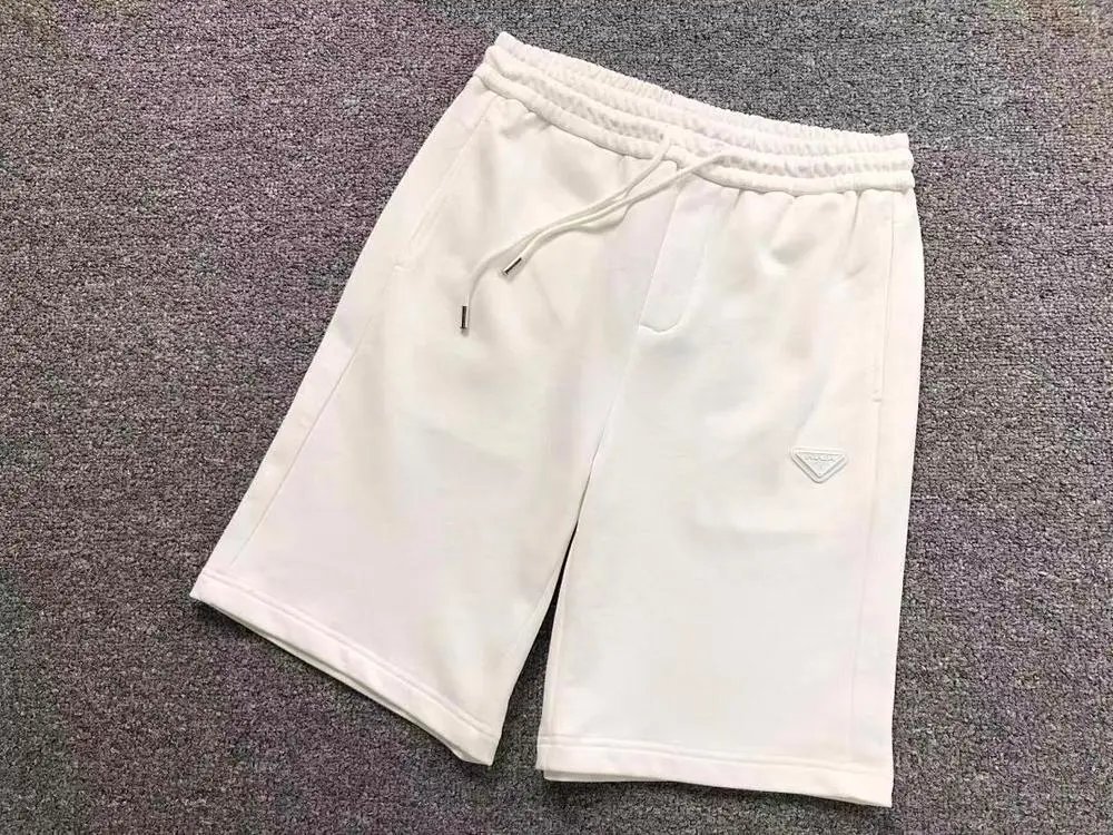 Prada Shorts Drawstring Bermuda with triangle logo patch image 3