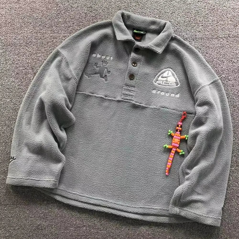 Nike ACG fleece polo shirt — W2CFinds curated find