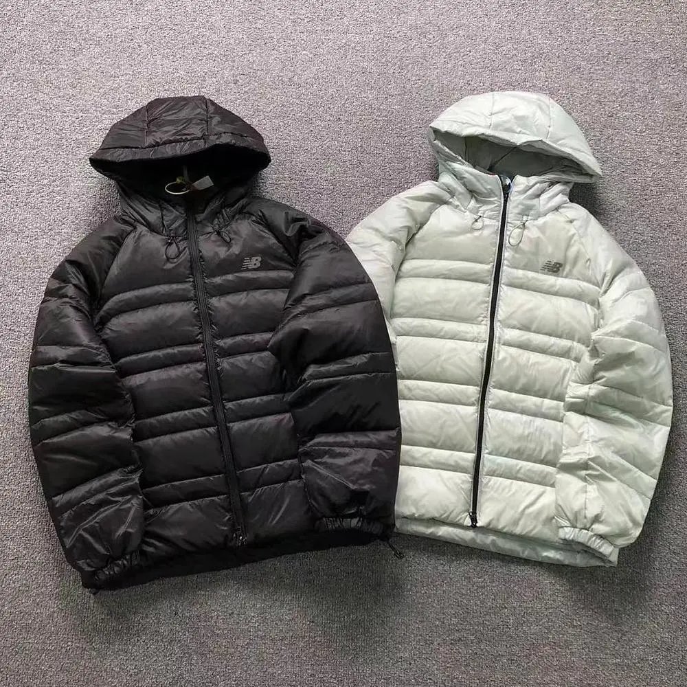 New Balance hooded down jacket — W2CFinds curated find