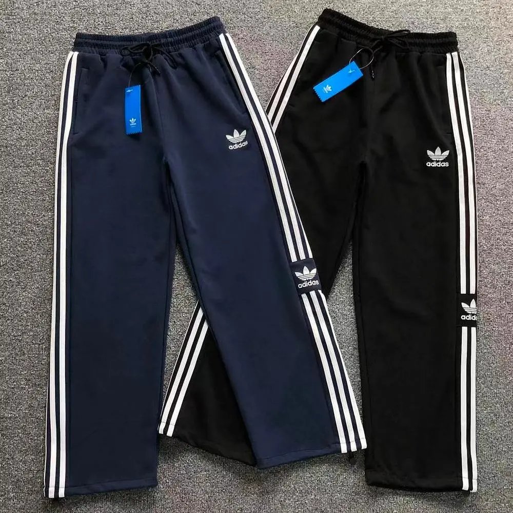 Adidas three stripes wide leg sweatpants — W2CFinds curated find