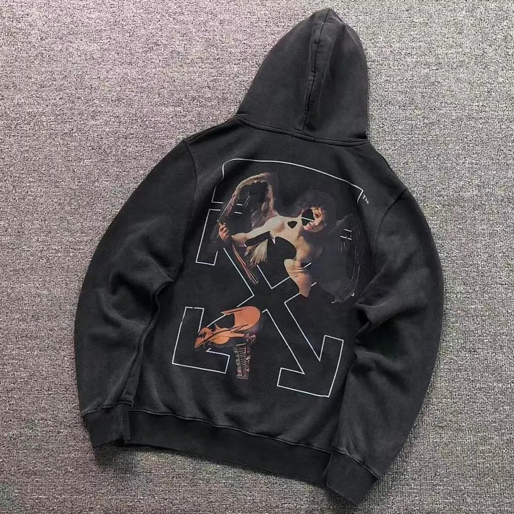 Off-White angel print hoodie — W2CFinds curated find