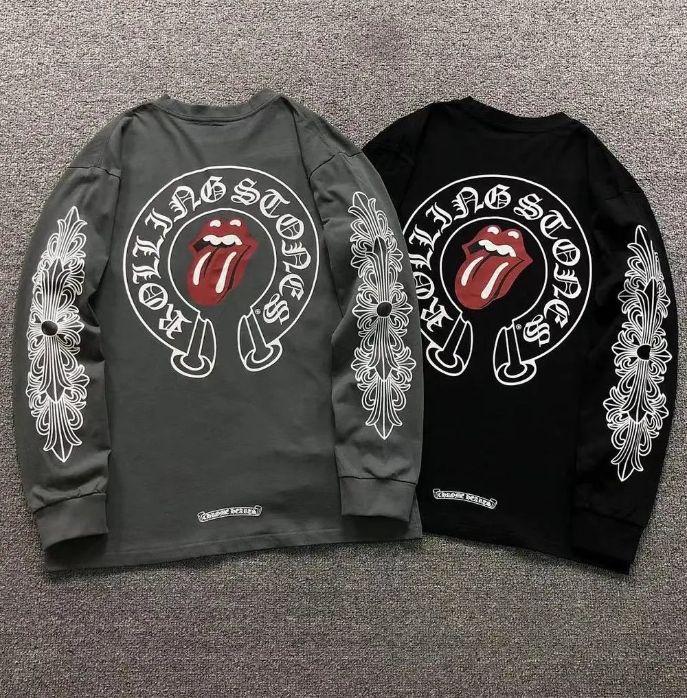 Chrome Hearts x Rolling Stones long sleeve tee — W2CFinds curated find