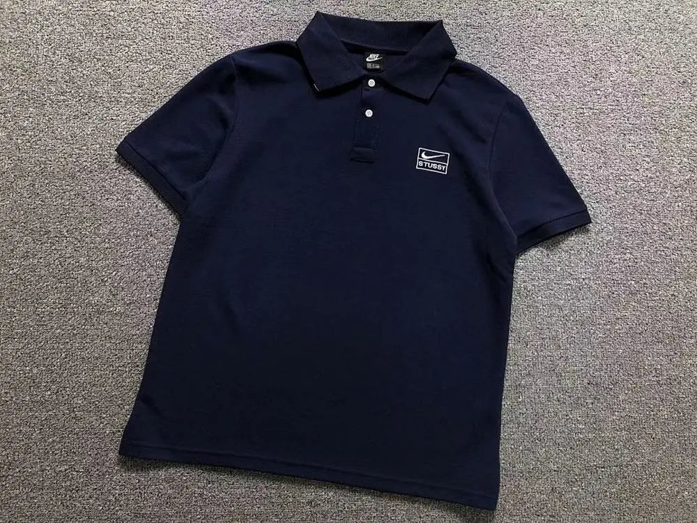 Nike Shirts Short-Sleeve Polo Shirt with Stüssy Chest Patch image 4