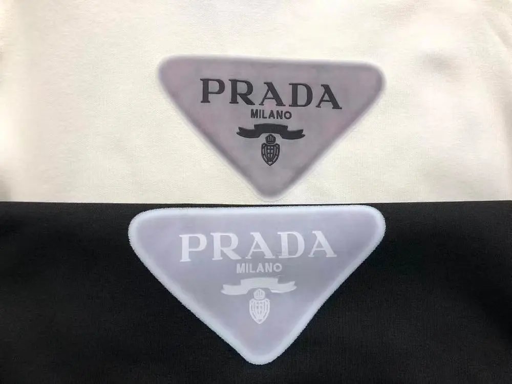 Prada Hoodies & Sweatshirts Triangle Logo Pullover Hoodie image 4