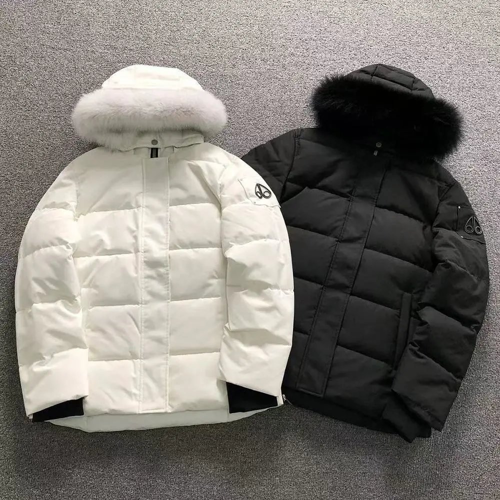 Moose Knuckles fur hood down jacket — W2CFinds curated find