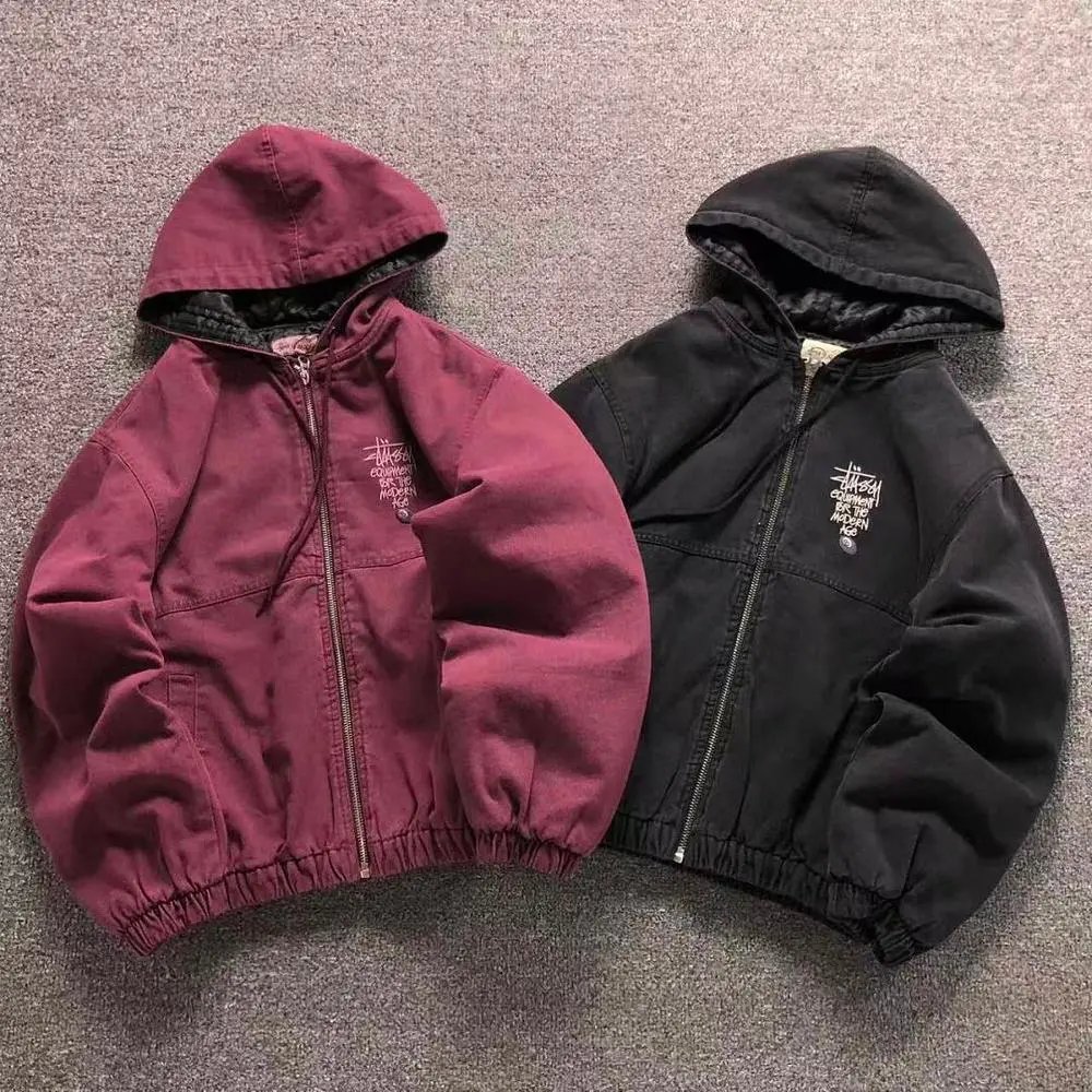 Stussy hooded jacket — W2CFinds curated find