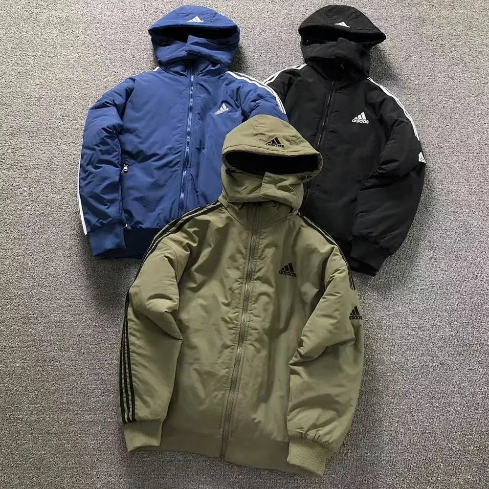 Adidas hooded cotton jacket — W2CFinds curated find