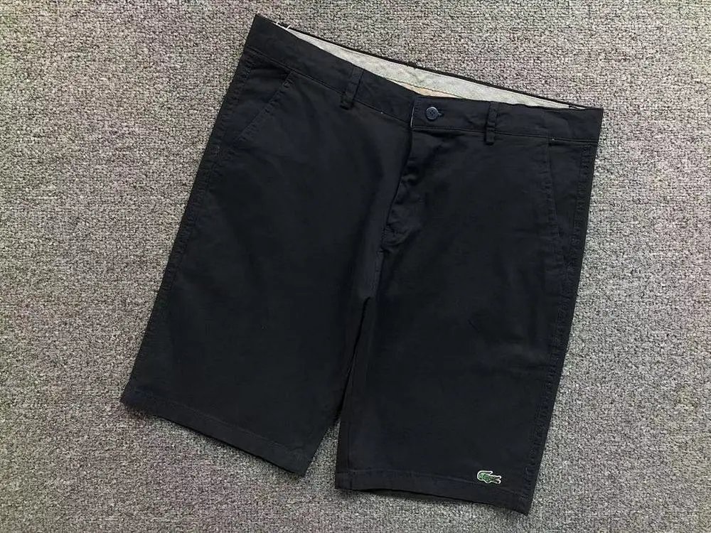 Lacoste Shorts Cotton chino with crocodile logo patch image 8