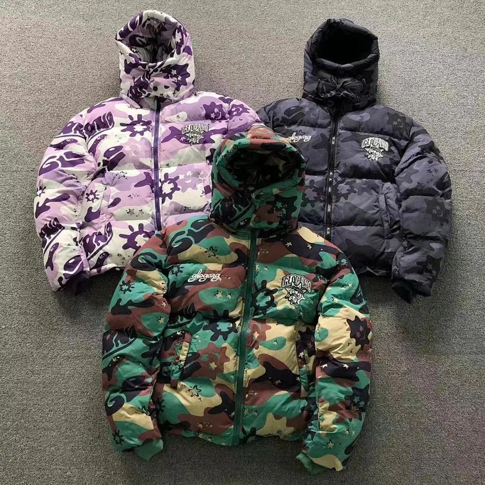 Glengang camouflage hooded cotton jacket — W2CFinds curated find