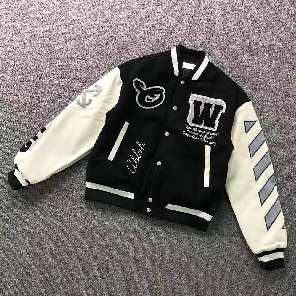 Off-White varsity jacket — W2CFinds curated find