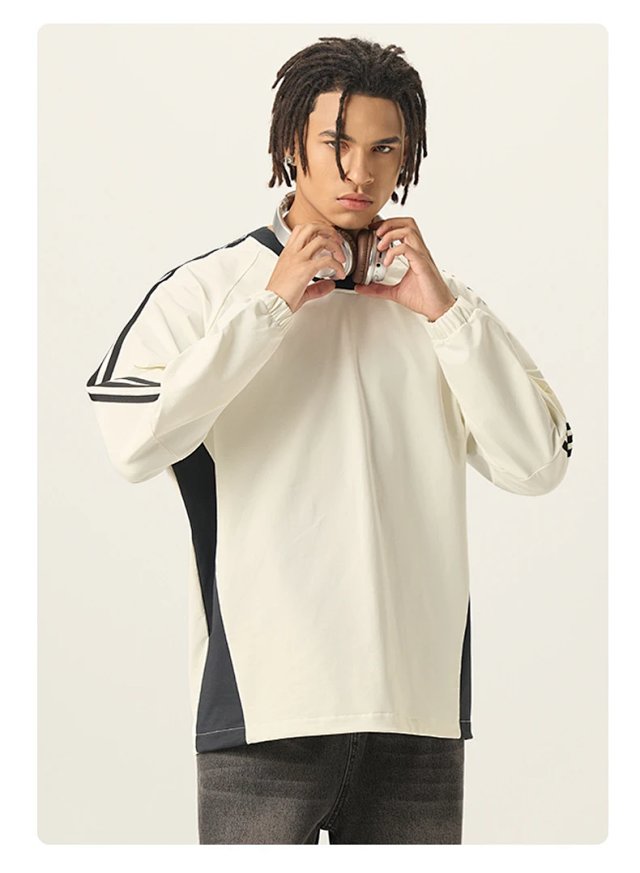 285G V Neck Long Sleeve Tee: seller detail photo 12