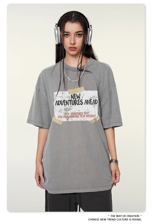 West Coast Graphic Oversized Tee: seller detail photo 9