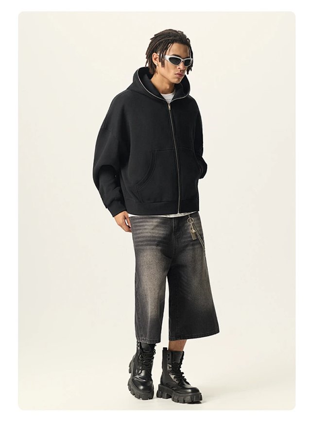 350G Boxy Zip Hoodie: seller detail photo 11