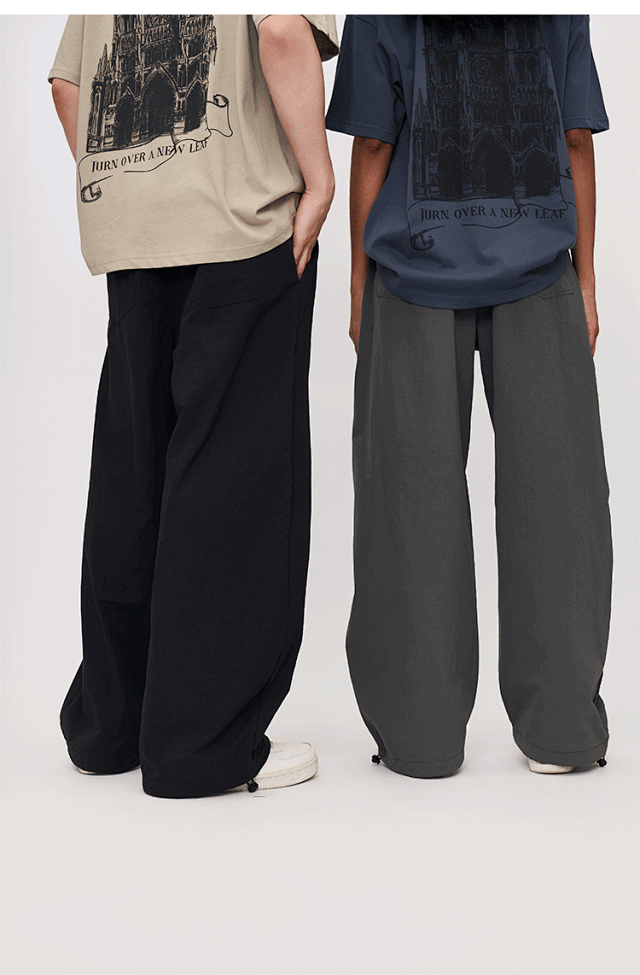 Pleated Straight Pants: seller detail photo 9