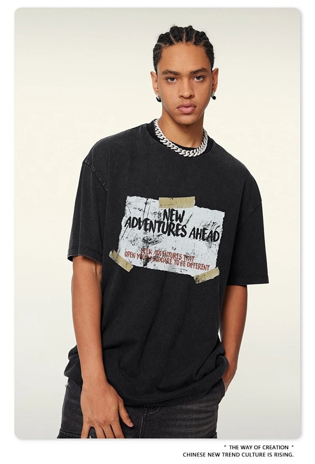 West Coast Graphic Oversized Tee: seller detail photo 6