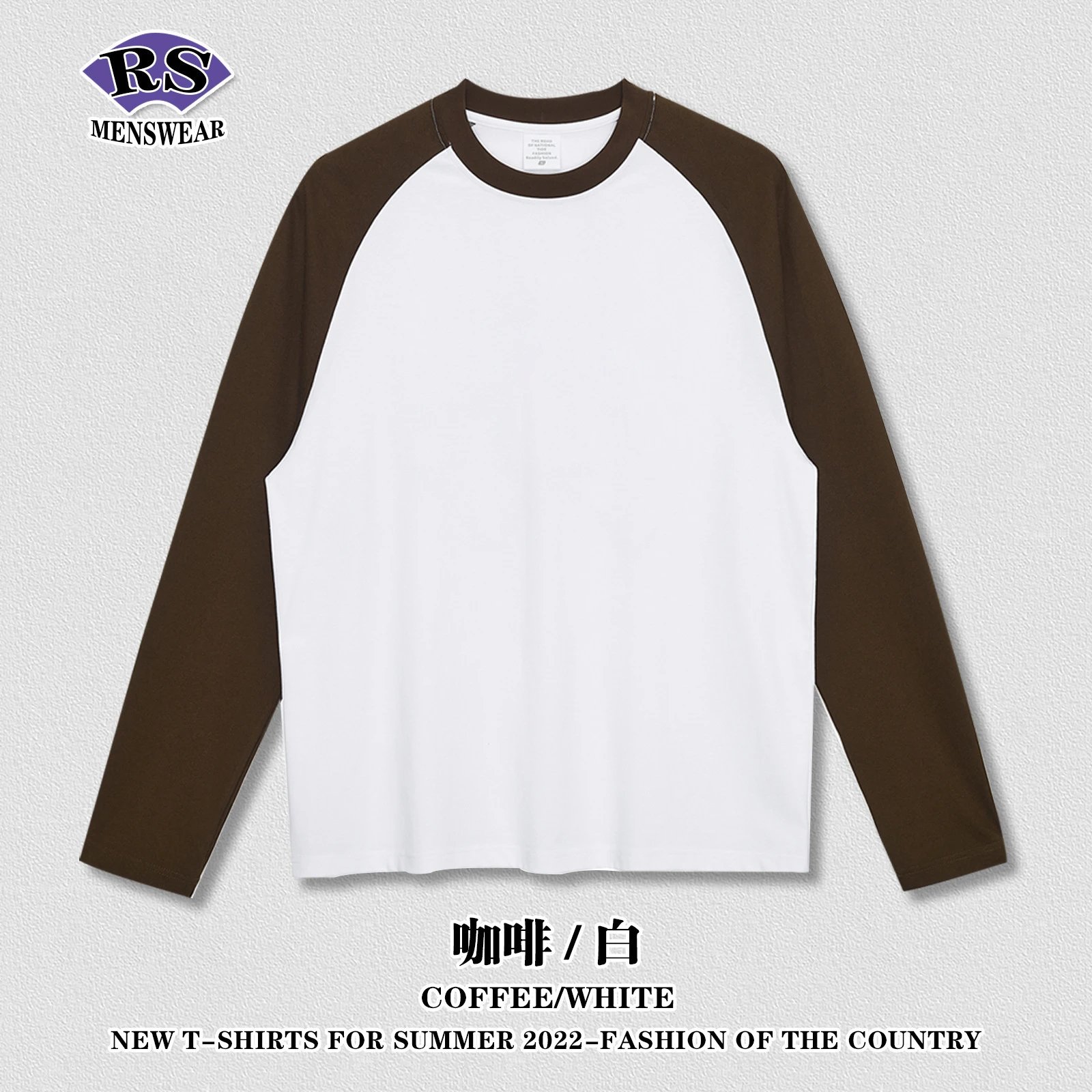 270G Heavyweight Raglan Long Sleeve Tee | 9 colorways