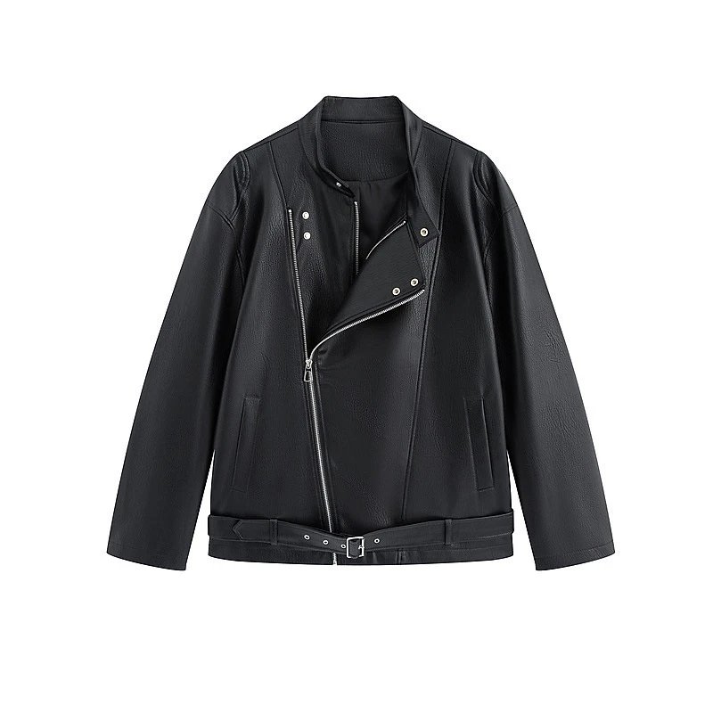 Lace Up Biker Jacket | 2 colorways