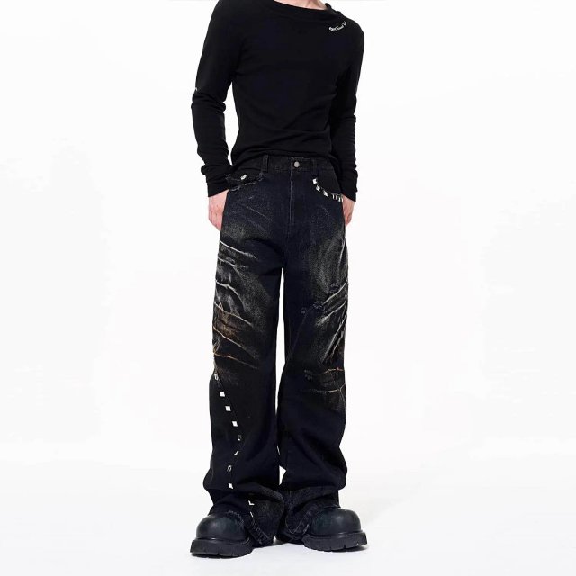 Vintage Wide Leg Jeans: seller detail photo 5