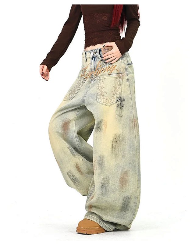 Women's Reversible Baggy Jeans: seller detail photo 4