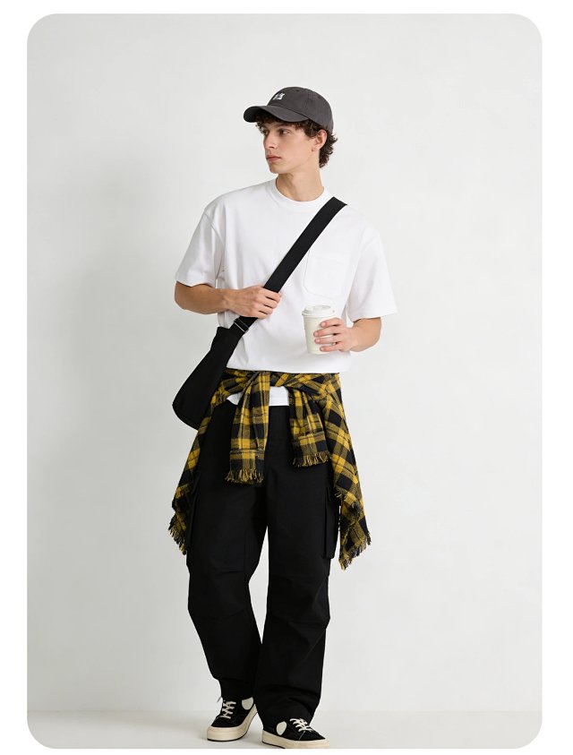 280G Heavyweight Cotton Tee: seller detail photo 5