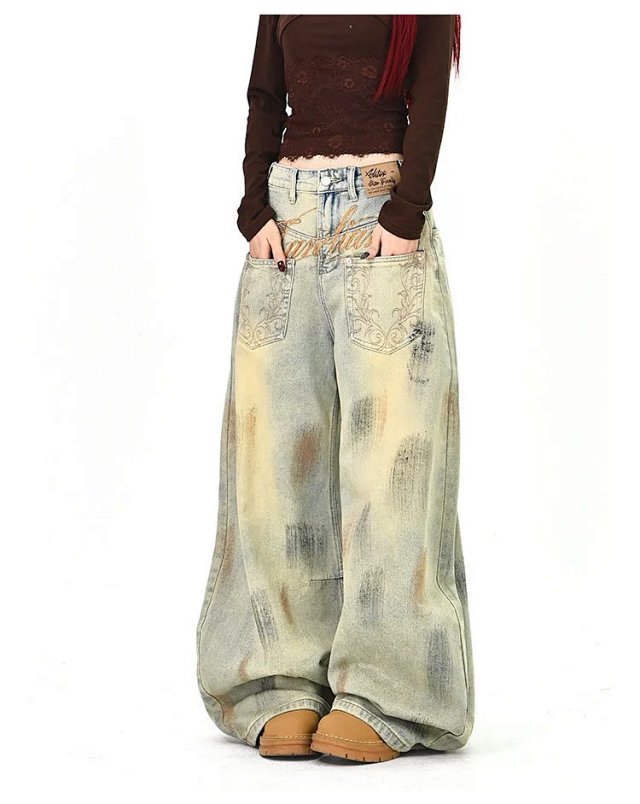 Women's Reversible Baggy Jeans: seller detail photo 11