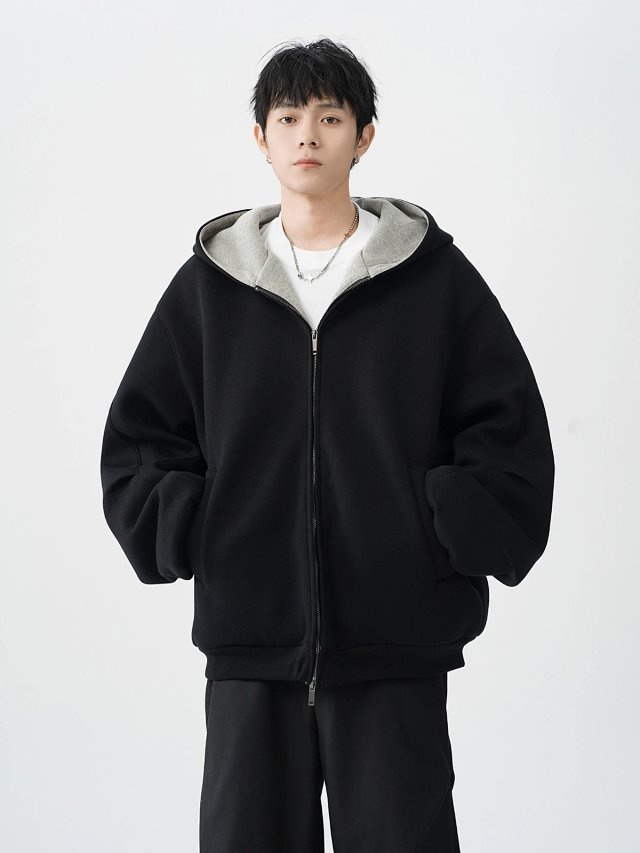 Double Zip Hoodie: seller detail photo 13