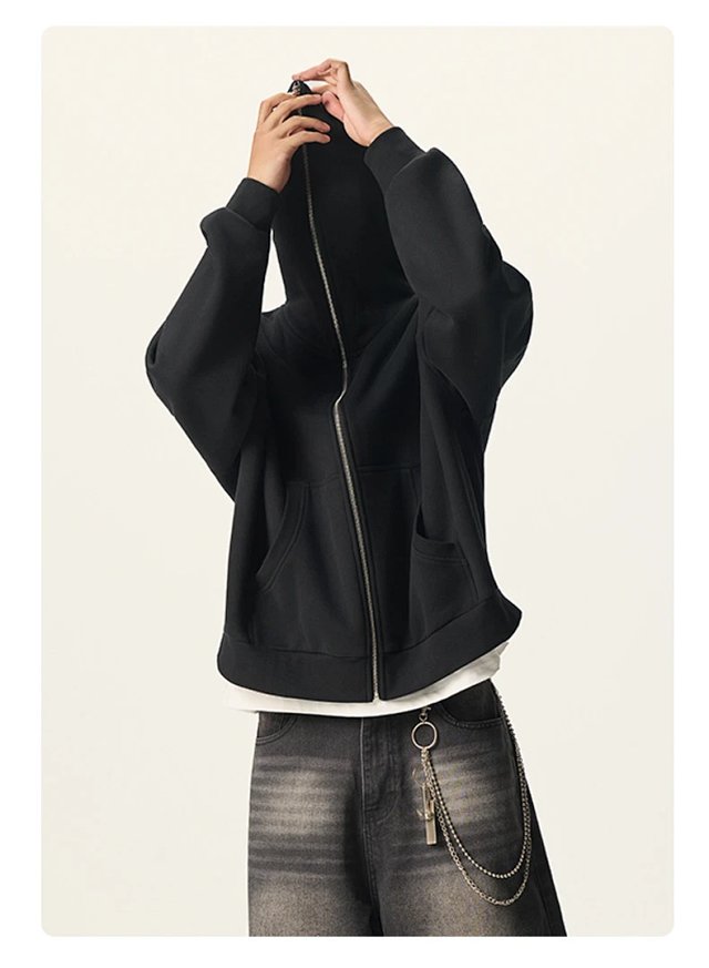 350G Boxy Zip Hoodie: seller detail photo 10