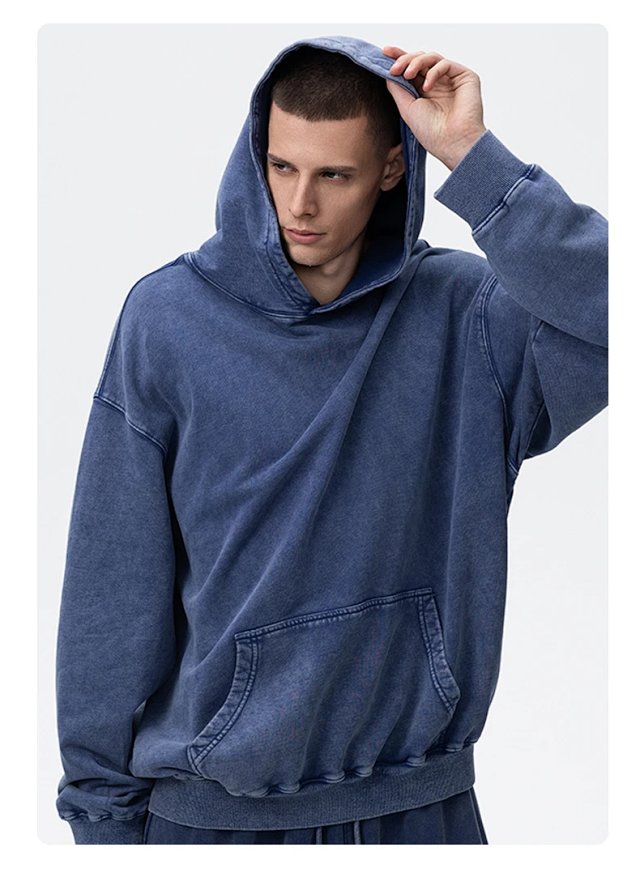 420G Heavyweight Washed Hoodie: seller detail photo 11