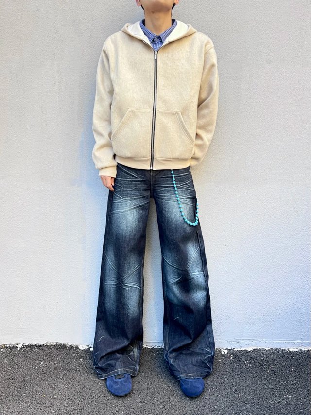 Textured Baggy Jeans: seller detail photo 3