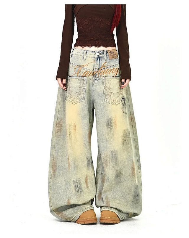 Women's Reversible Baggy Jeans: seller detail photo 13
