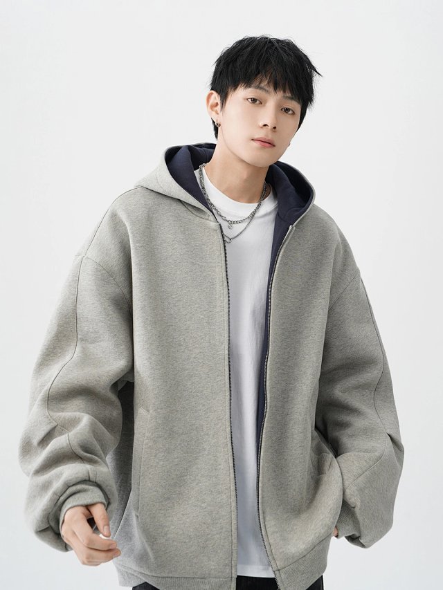 Double Zip Hoodie: seller detail photo 4