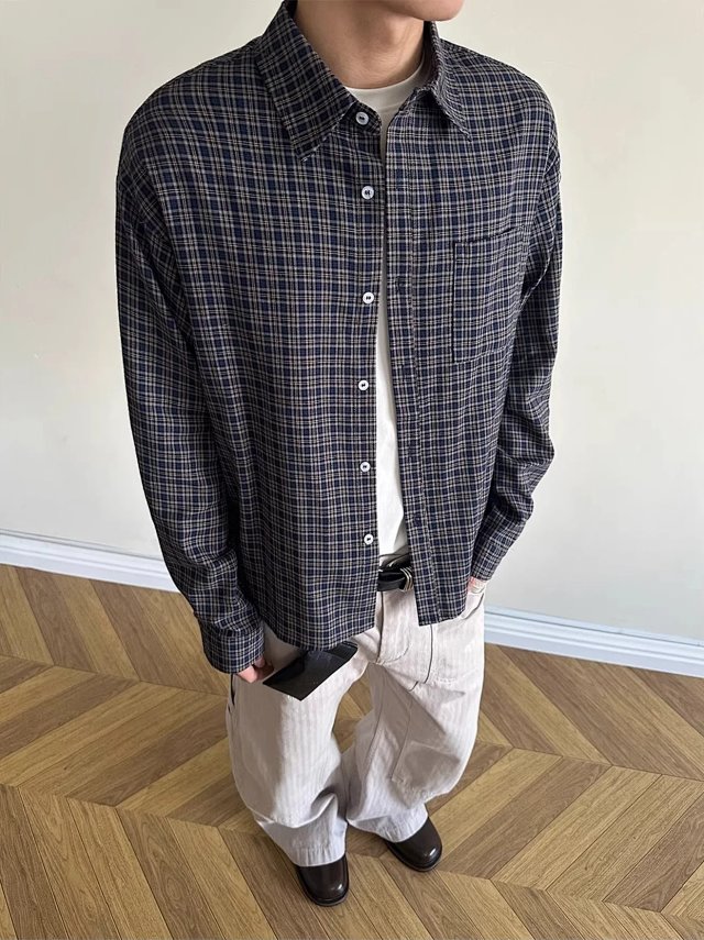 Plaid Casual Shirt: seller detail photo 3