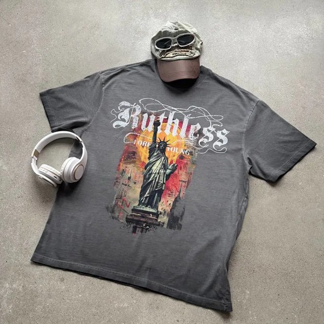 Heavyweight Washed Graphic Tee: seller detail photo 8