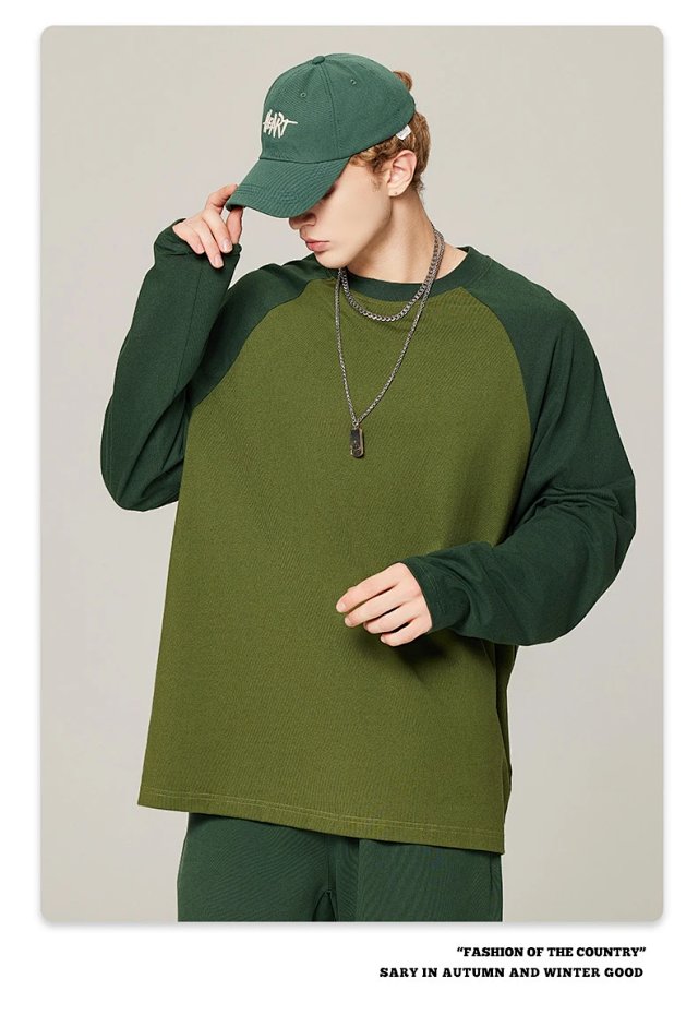 Vintage Raglan Long Sleeve Tee: seller detail photo 8