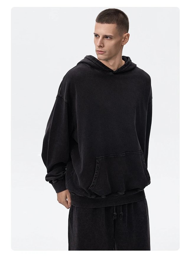 420G Heavyweight Washed Hoodie: seller detail photo 9