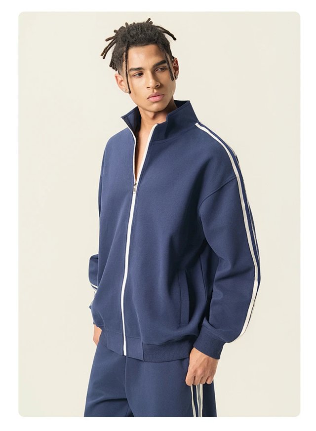340G Zip Track Jacket Set: seller detail photo 10