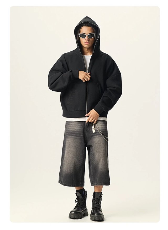 350G Boxy Zip Hoodie: seller detail photo 9