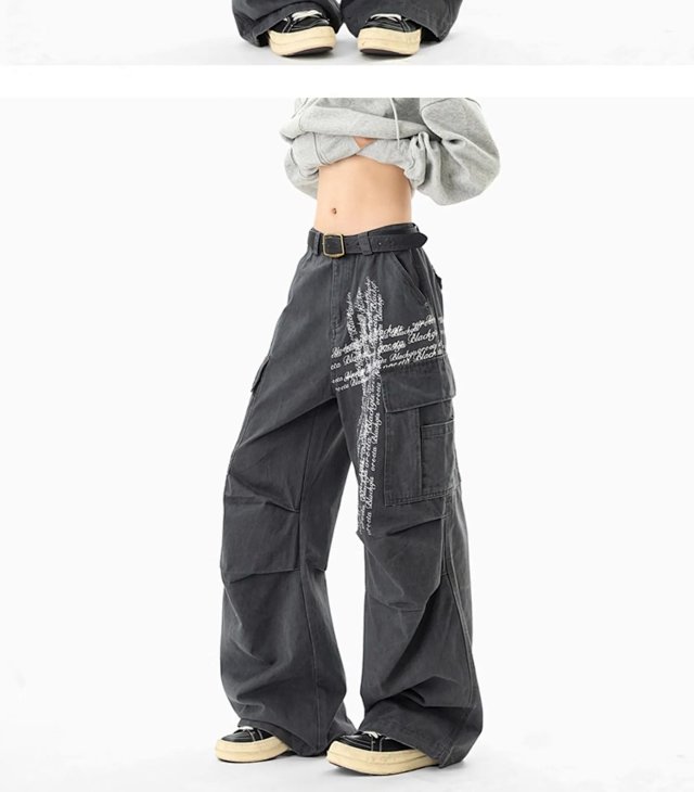 Cross Graffiti Wide Leg Jeans: seller detail photo 3