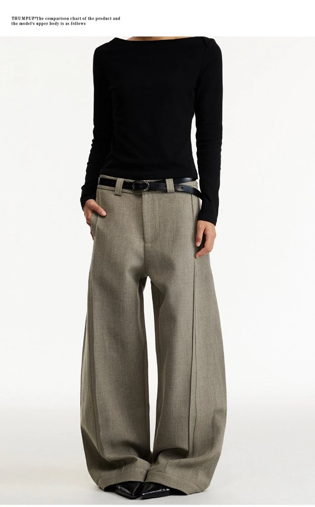 Wide Leg Casual Trousers: seller detail photo 6
