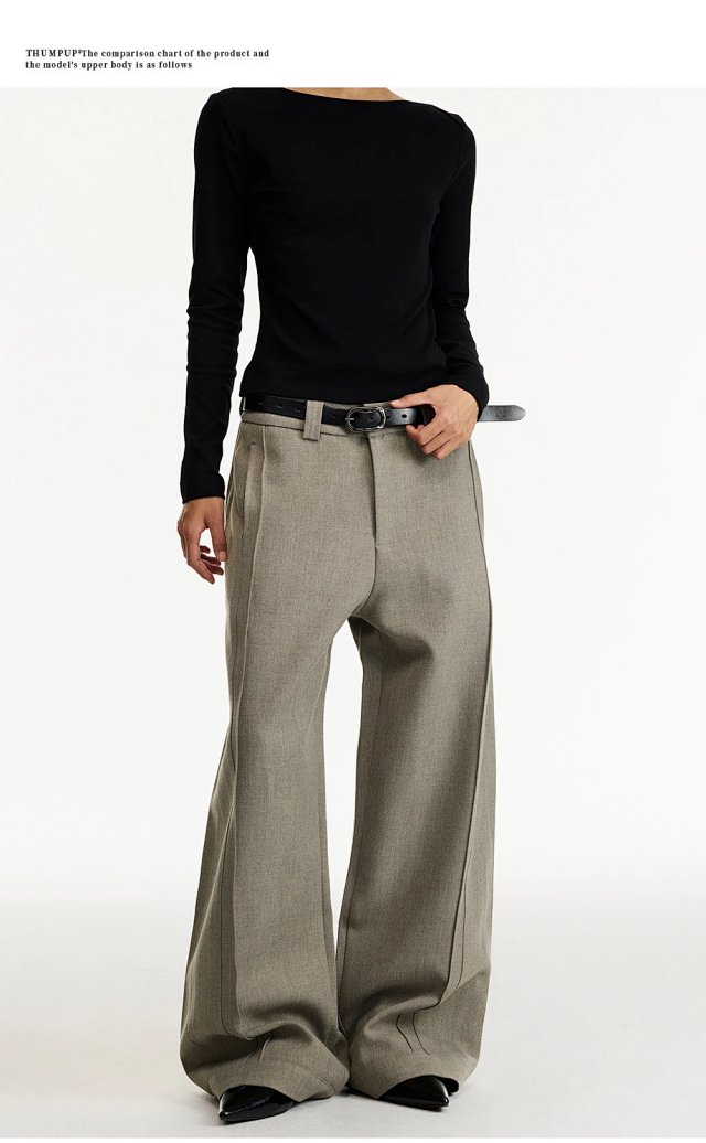 Wide Leg Casual Trousers: seller detail photo 8