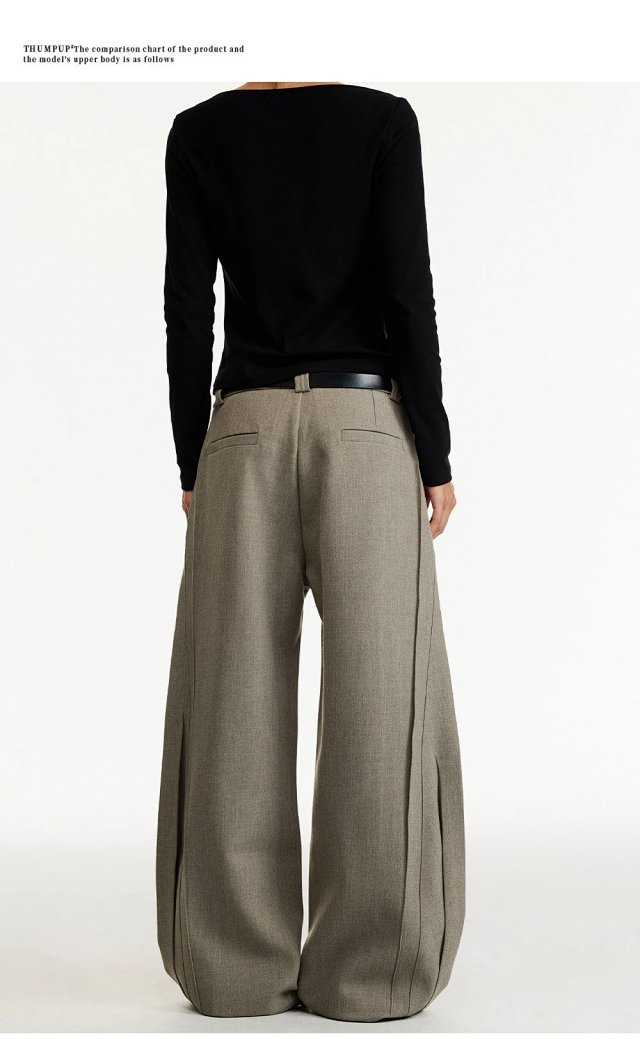 Wide Leg Casual Trousers: seller detail photo 9