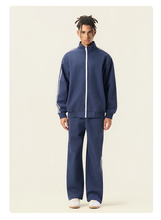 340G Zip Track Jacket Set: seller detail photo 9