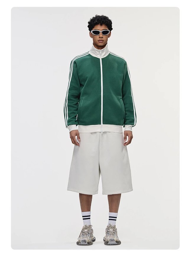 420G Striped Zip Jacket: seller detail photo 14