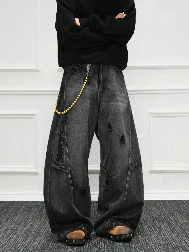 High Waist Wide Leg Jeans: seller detail photo 6