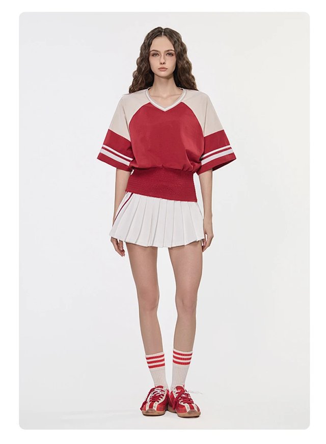 Color Block Baby Tee: seller detail photo 7