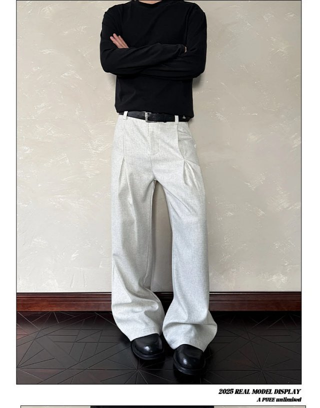 Linen Pleated Trousers: seller detail photo 7