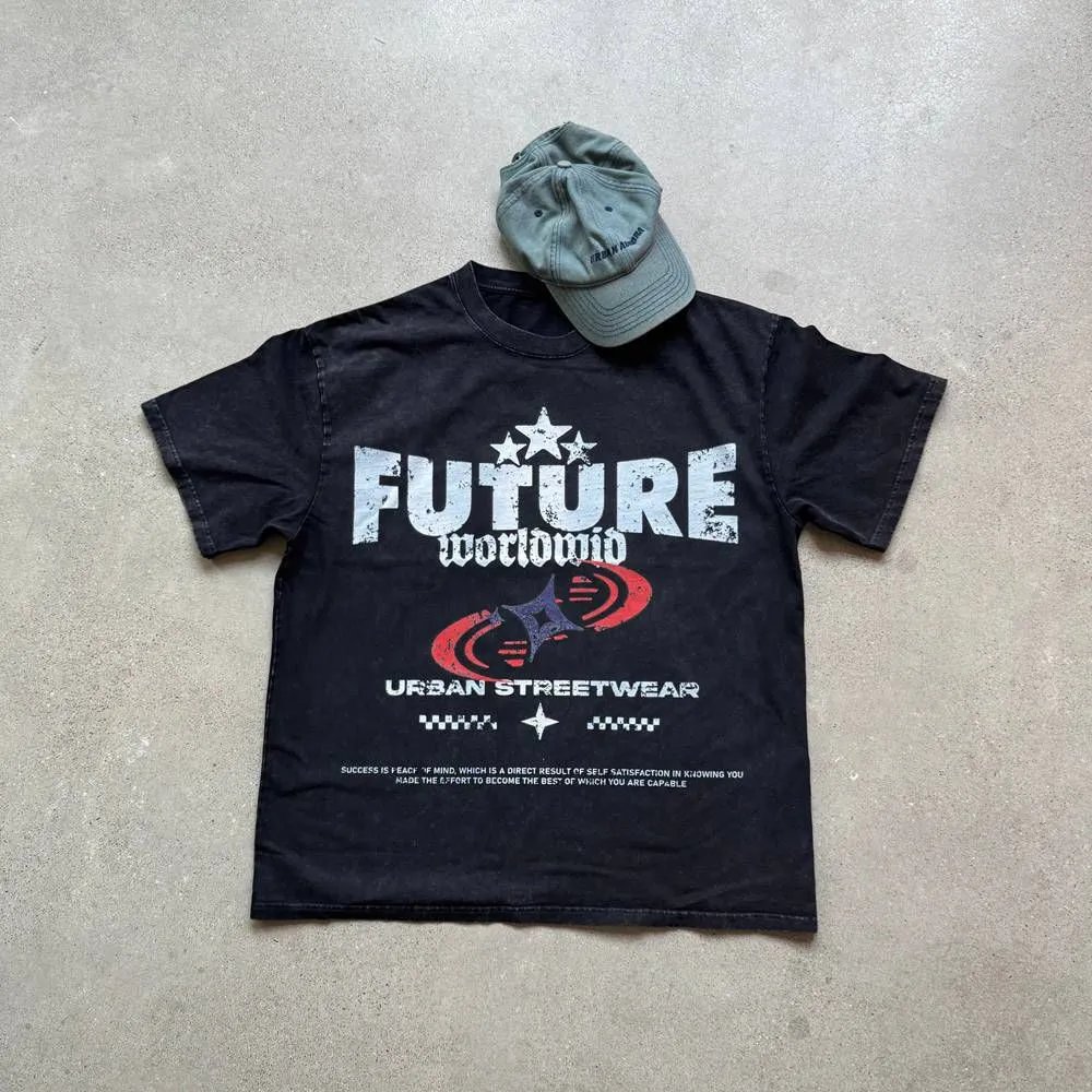 Washed Graphic Heavyweight Tee | 2 colorways