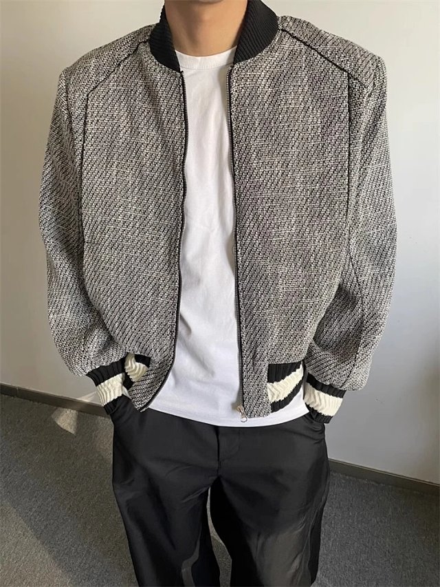 Tweed Baseball Jacket: seller detail photo 8